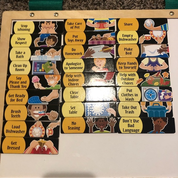 Melissa and Doug Magnetic Responsibility Chart - Picture 5 of 8